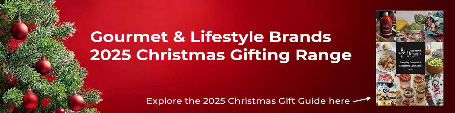 Gourmet & Lifestyle Brands - 2025 Christmas Pre-Order Banner