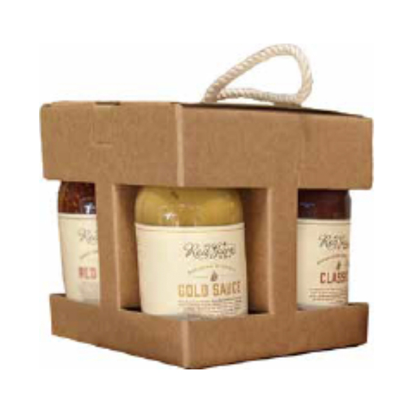 Red Gum BBQ Saucy Gift Box 1120ml (6)