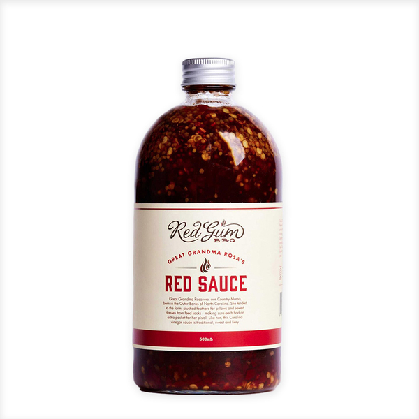 Red Gum BBQ Great Grandma Rosa's Red Sauce 500ml (6)