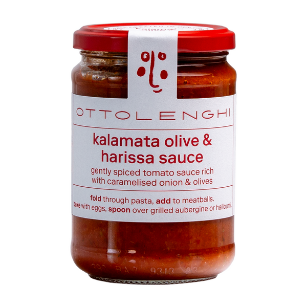 Ottolenghi Kalamata Olive & Harrisa Sauce 350g (6)