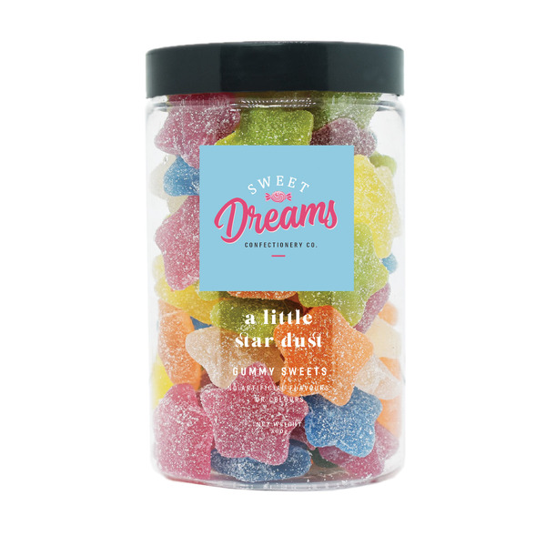 Sweet Dreams Confectionery Co. Gummy Sweets Jar - A little star dust 360g (6)