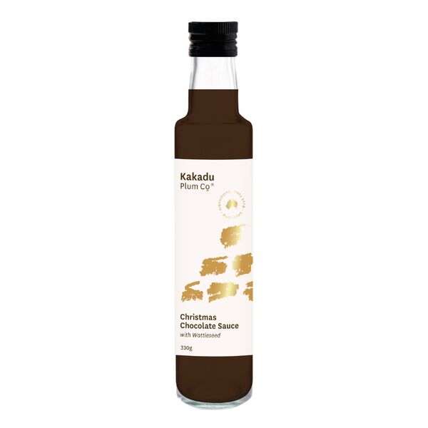 Kakadu Plum Co. Christmas Chocolate Wattleseed Sauce (Limited Edition) 250ml (6)