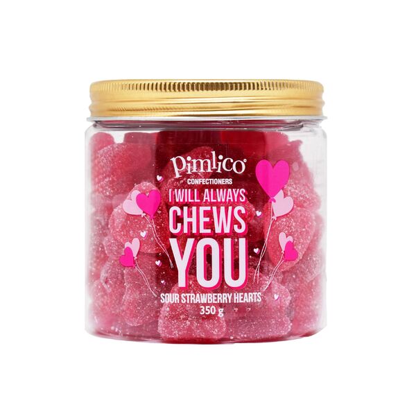 Pimlico Jar Sweets - I Will Always Chews You 350g (6)