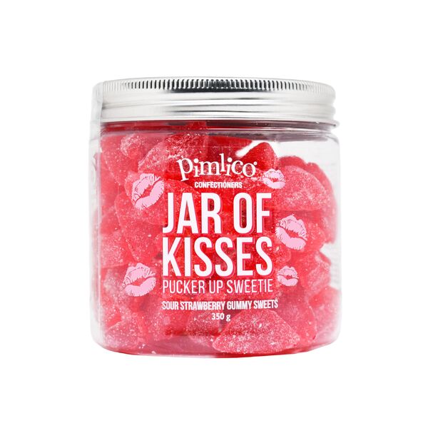 Pimlico Jar Sweets - Jar of Kisses 350g (6)