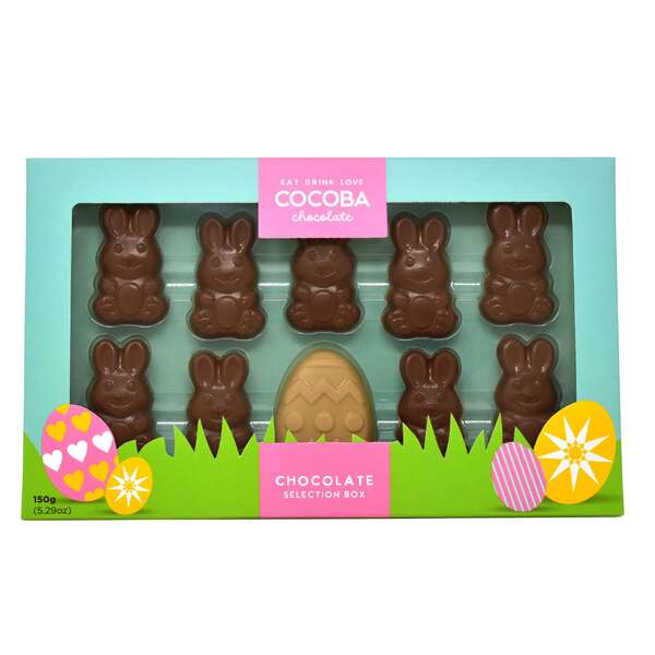 Cocoba Golden Egg and Mini Bunnies Scene 150g (6)