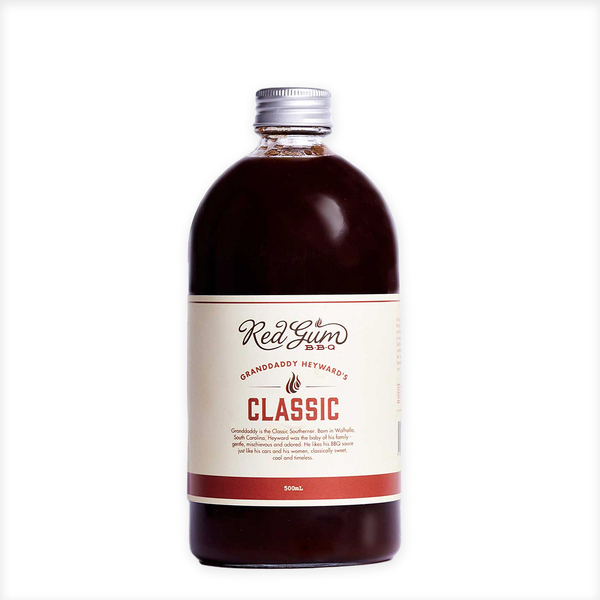 Red Gum BBQ Granddaddy Heyward's Classic Sauce 500ml (6)