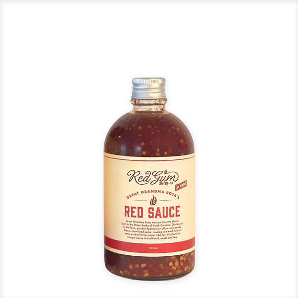 Red Gum BBQ Great Grandma Rosa's Red Sauce 280ml (6)