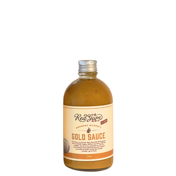 Red Gum BBQ Grandma Mildred's Gold Sauce 280ml (6)