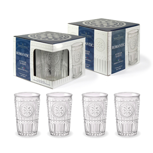 Borgo De Medici - Set of 4 Glasses Romantic Cooler 47,5cl 