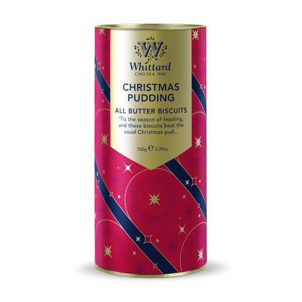 Whittard of Chelsea Christmas 2024 Pudding Biscuits Tube 150g (6)