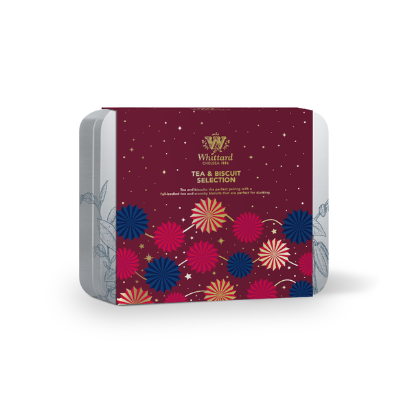 Whittard of Chelsea Christmas 2024 Tea & Biscuit Selection Tin 350g (6)