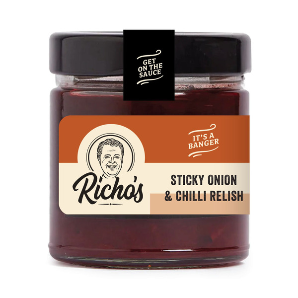 VPC Richo's - Sticky Onion & Chilli Relish 260g (6)