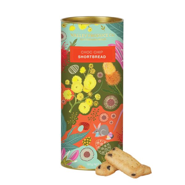 VPC Choc Chip Shortbread Tube - Easter 180g (12)