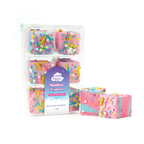 Cloud Theory Rainbow Unicorn Gourmet Marshmallow 6 Pcs Tray 200g (7)